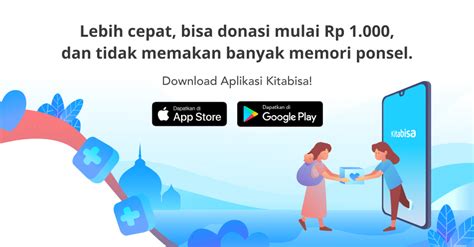 Download Aplikasi Berjuta Kebaikan - Kitabisa