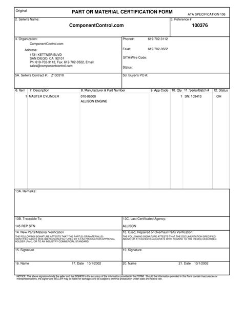 Download Ata 106 Specification Form Instructions Gantt Chart Excel