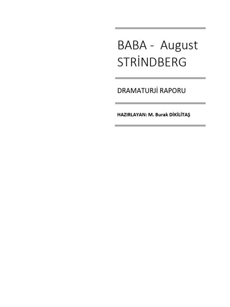 Download Baba August Strindberg PDF by August Strindberg.