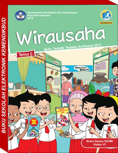 Download Buku Tematik PDF Kelas 6 Tema 5: Wirausaha