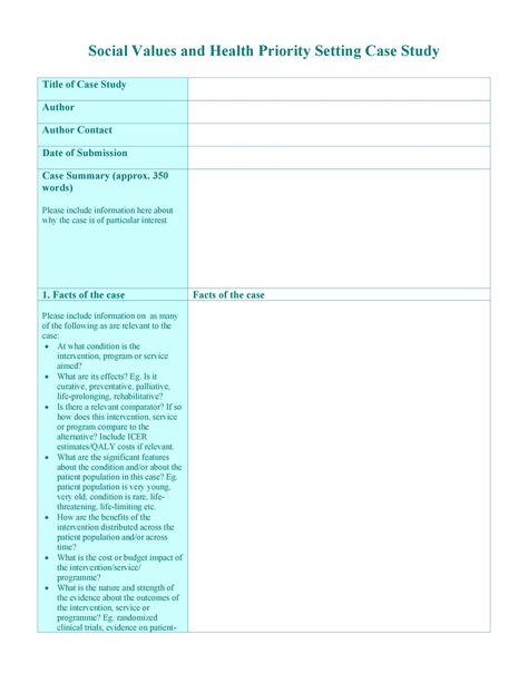 Download Case Study Template