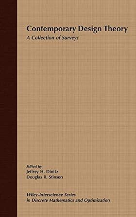 Download Contemporary Design Theory A Collection Of Surveys