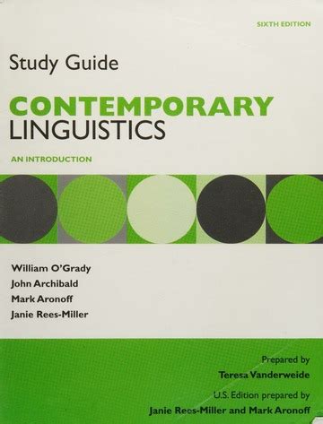Download Contemporary Linguistics Analysis Study Guide