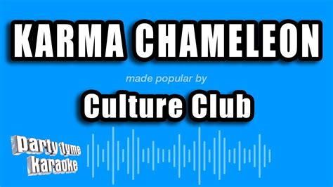 Download Culture Club - Karma Chameleon - Karaoke Version …