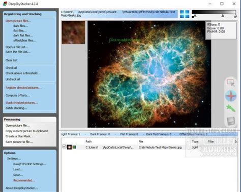 Download DeepSkyStacker 5.1.3 / 4.2.6 - MajorGeeks