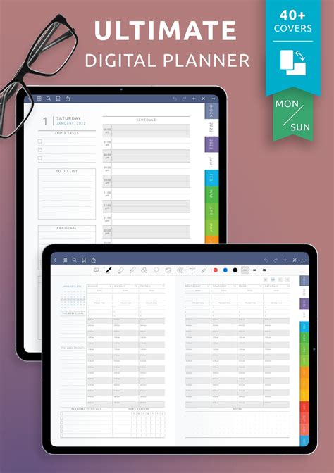 Download Digital Planner Pdf For Goodnotes Ipad