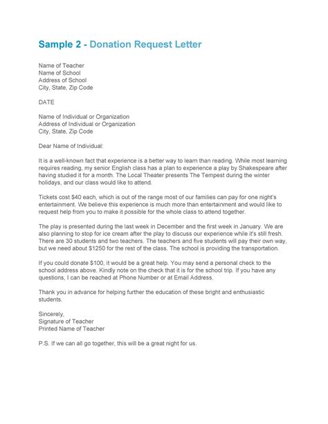 Download Donation Request Form 03 in 2021 Donation request letters