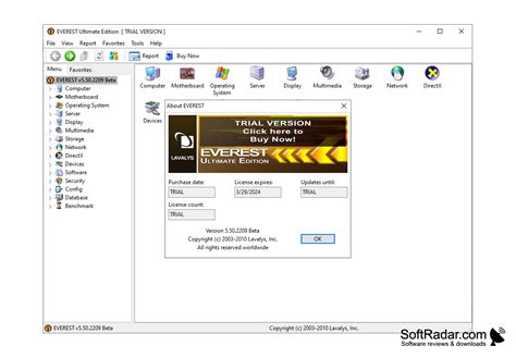 Download EVEREST Ultimate Edition for Windows 11,.