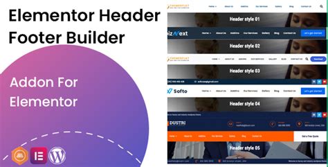 Download Elementor Header Footer Builder Addon Free Nulled