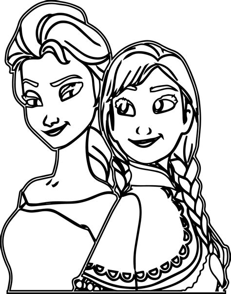 Download Elsa And Anna Coloring Pages Images Color Pages Collection