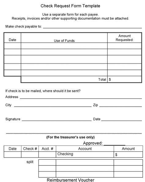 Download Fillable Check Request Form Template Pdf Rtf Word