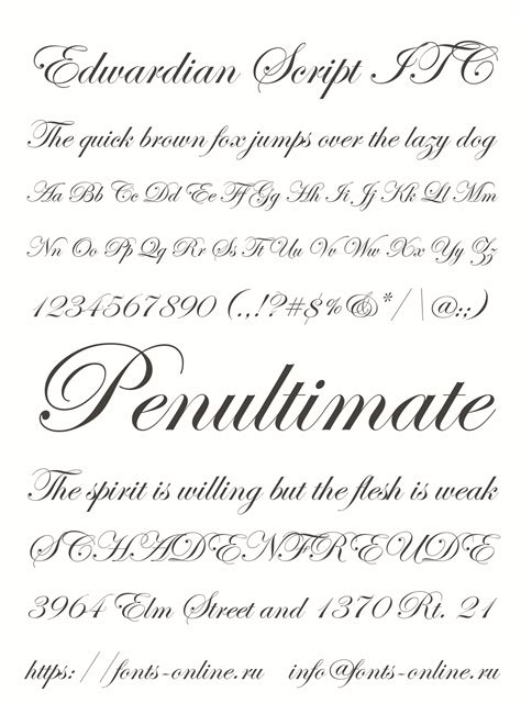 Download Font Edwardian Script Itc hoffroad