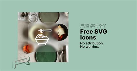 Download Free Line Icons Reshot