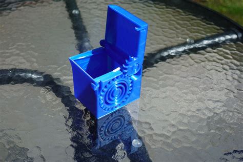 Download Free Stl File Print In Place Spring Loaded Box 3d Print Design Cults