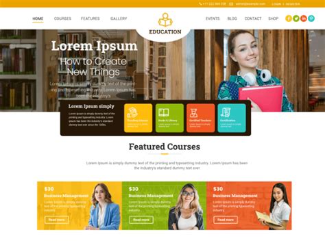 Download Free Tutor Wordpress Theme Justfreewpthemes