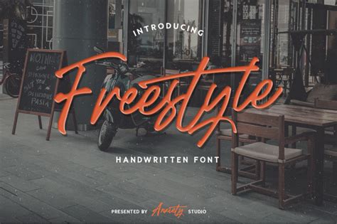 Download Freestyle Handwritten Script Font Family From Design and co