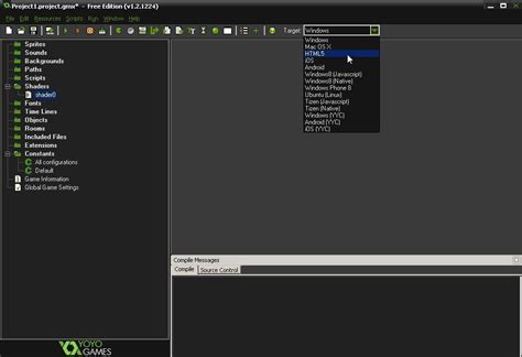 Download GameMaker For Free.