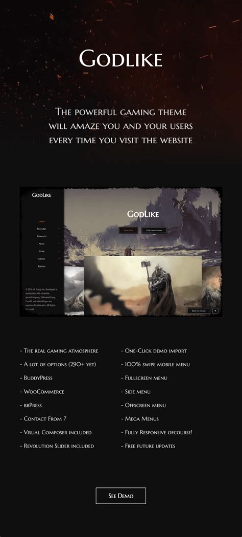 Download Godlike Game Theme For Wordpress V2 5 1