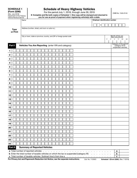 Download IRS Form 2290 for Free Page 2 FormTemplate