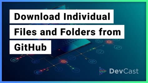 Download Individual Files and Folders from GitHub - YouTube