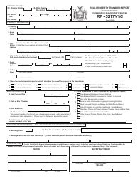 Download Instructions for Form RP5217PDF Real Property Transfer