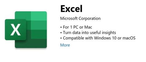 Download MS Excel web site