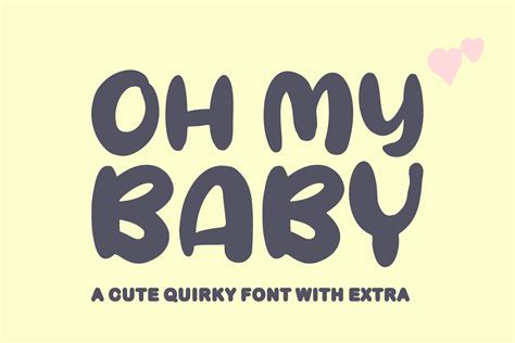 Download Oh My Baby font fontsme.com