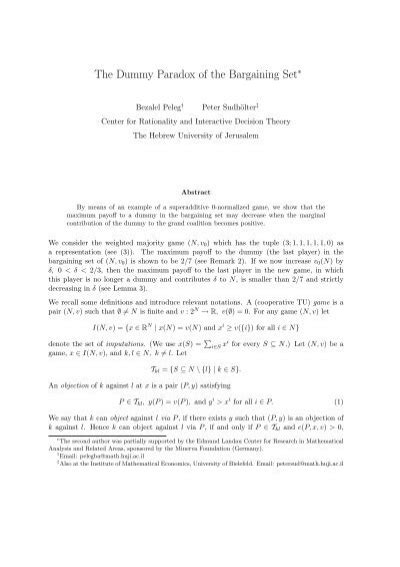 Download Pdf File Center For Mathematical Economics