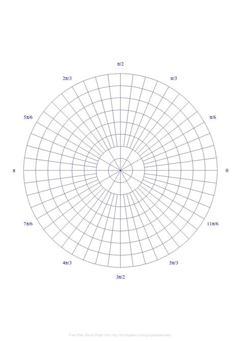 Download Polar Graph Paper for Free FormTemplate