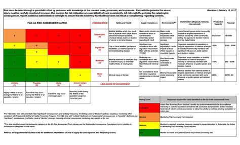 Download Risk Assessment Matrix Template Excel for Free Page 27