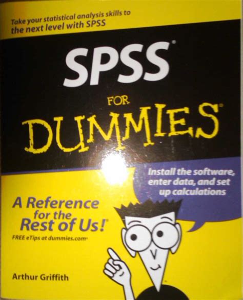 Download SPSS For Dummies® by Griffith, Arthur