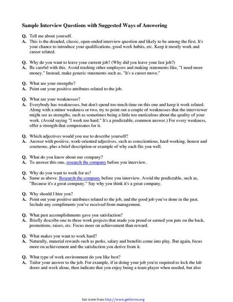 Download Sample Interview Questions and Answers 1 for Free Page 4