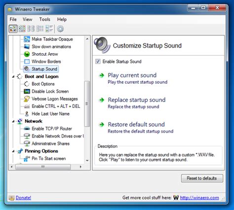 Download Startup Sound Changer - free - latest version - Softonic