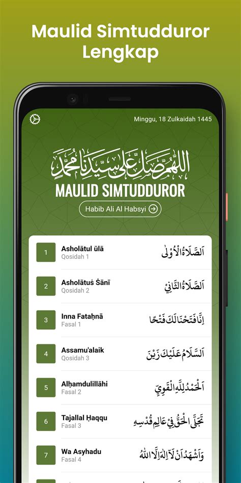 Download Teks Maulid Simtudduror Android