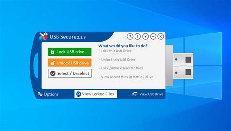 Download USB security software to password-protect your USBs