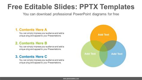 Download Venn Diagram Brain Powerpoint Infographic Template