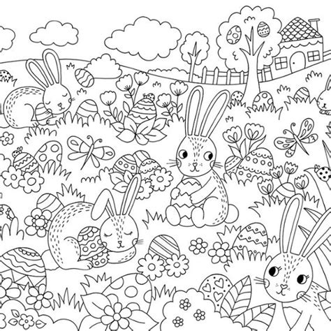 Download a colour in Easter Egg Hunt Paperchase Blog