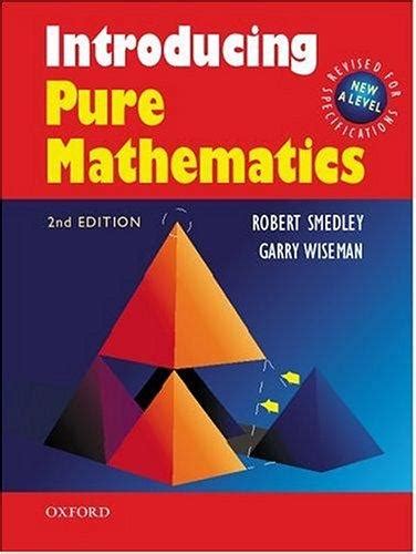 Download a textbook introduction to pure maths by robert smedley. - Manuali di riparazione del frigorifero amana.