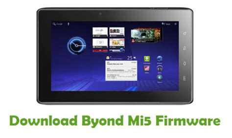 Download and install the Byond Flash file (Latest Stock Firmware)