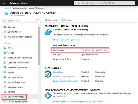 Download azure ad connect for windows server 2019.  How to install and Configure Azu...