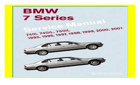 Download bmw 7 series e38 service manual 1995 2001 740i 740il 750il. - Amada hfbo 220 press brake manual.