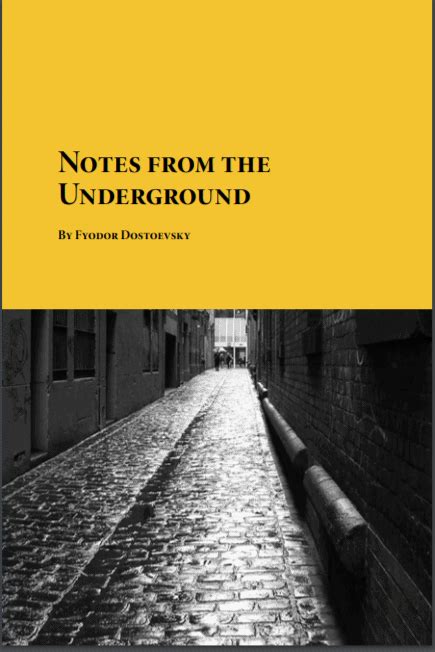 Download book Notes from the Underground PDF - Noor Library