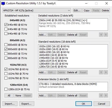 Download custom resolution utility.  Add custom resolutions, remove unwanted resolutions, e...