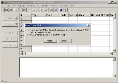 Download free VX-7 Commander by Jim Mitchell v.1. 3. 2004 …