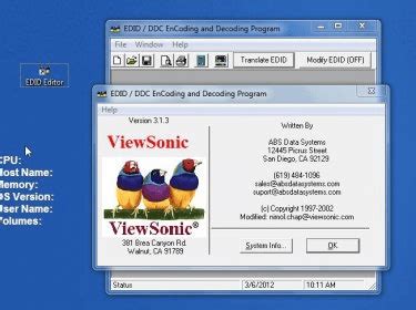 Download free ViewSonic EDID Editor 3.1.3