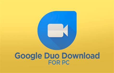 Download google duo. Download and use Google Duo on PC. April 14, 2020. Download Google Duo on PC with MEmu Android Emulator. Enjoy using on big screen. Google Duo is the highest quality video calling app. It’s simple, reliable, and works on smartphones, tablets, Google Nest, and on the web. Download Google Duo … 