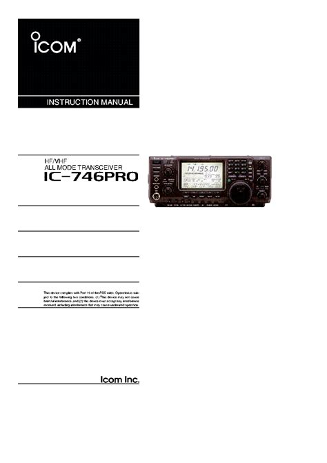 Download icom ic 746 pro service repair manual. - Clock repairing as a hobby an illustrated how to guide for the beginner.