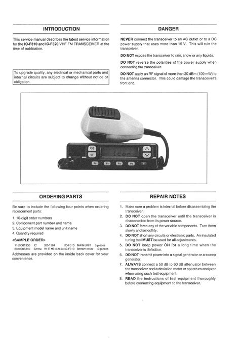Download icom ic f310 ic f320 service repair manual. - Polaris sportsman 550 xp service manual.