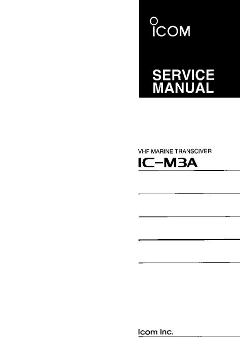 Download icom ic m3a service repair manual. - Lab manual using prolog for introduction to artificial intellegence.