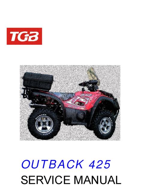 Download manuale di officina tgb outback 425 atv. - Study guide answers for jane eyre.